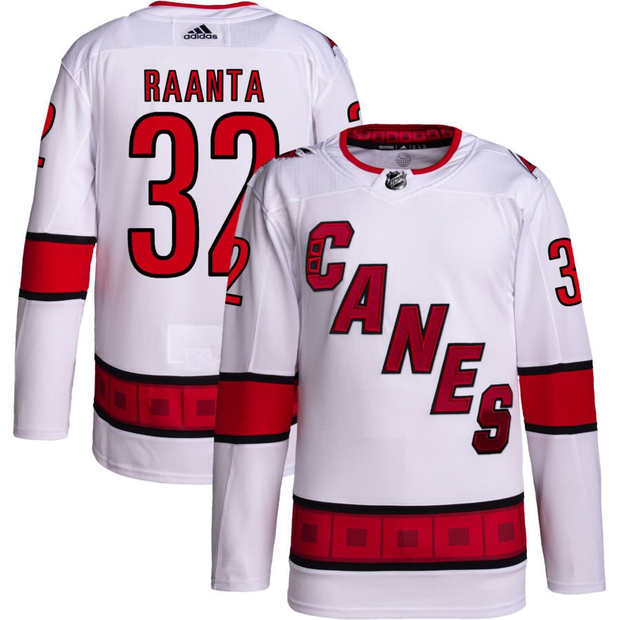Carolina Hurricanes #32 Antti Raanta White Away Authentic Pro Jersey