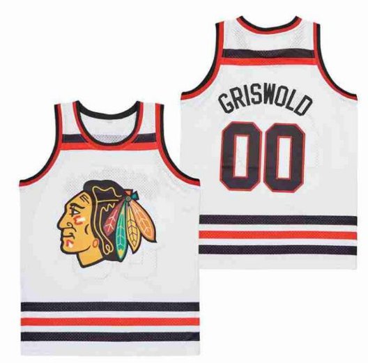 Chicago Blackhawks #00 Clark Griswold Jersey White