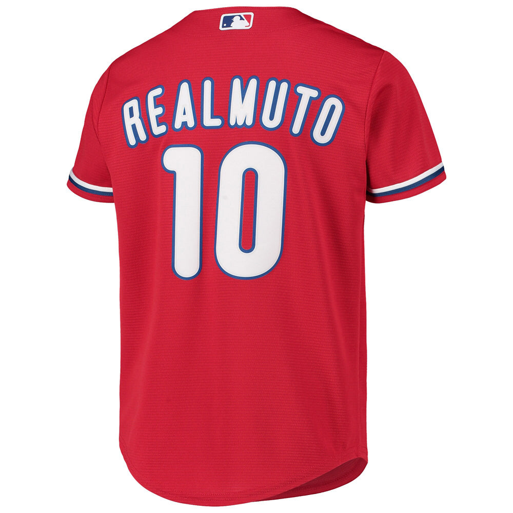 Youth Philadelphia Phillies J.T. Realmuto Alternate Player Jersey - Red